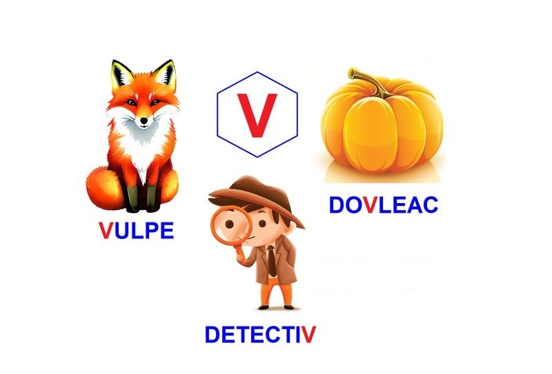 L-231 Loto Logopedie animată Sunetul V