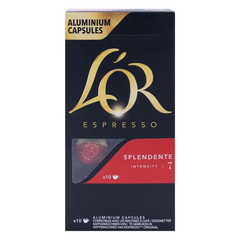 Cafea L'OR Espresso Splendente, 10 buc