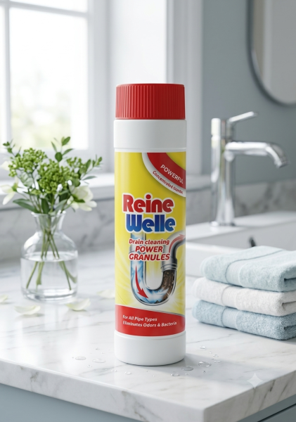 Granule pentru curățarea țevilor «Reine Welle Drain Cleaning Power Granules» 600g