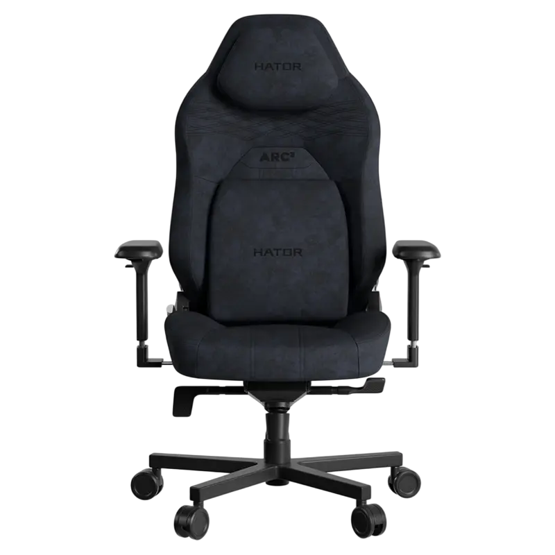 Scaun Gaming HATOR Arc 3 S, Velur, Negru