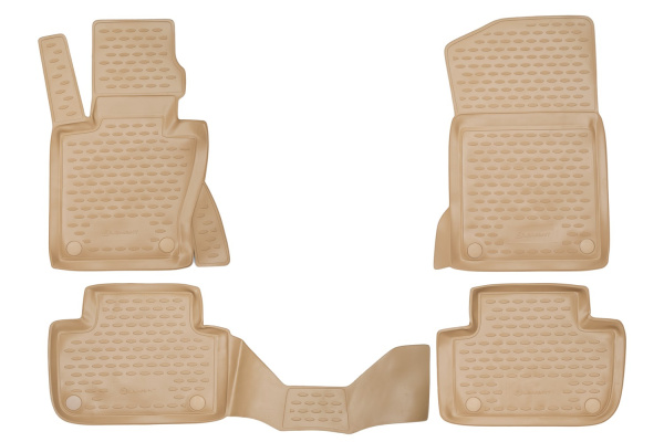 BMW X3 E83, 2004-2010. Covorase din poliuretan pentru interior.