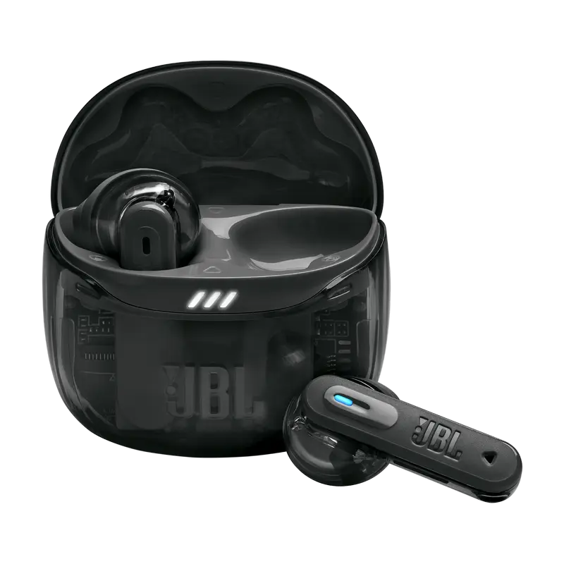 Căști JBL Tune Flex 2 Ghost, Negru