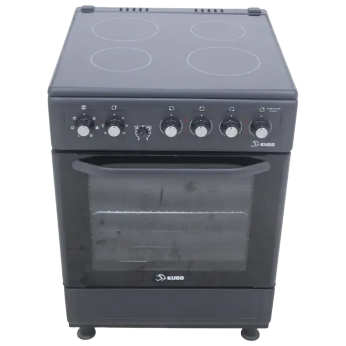 Plită electrică KUBB VT6056XXVD, Negru