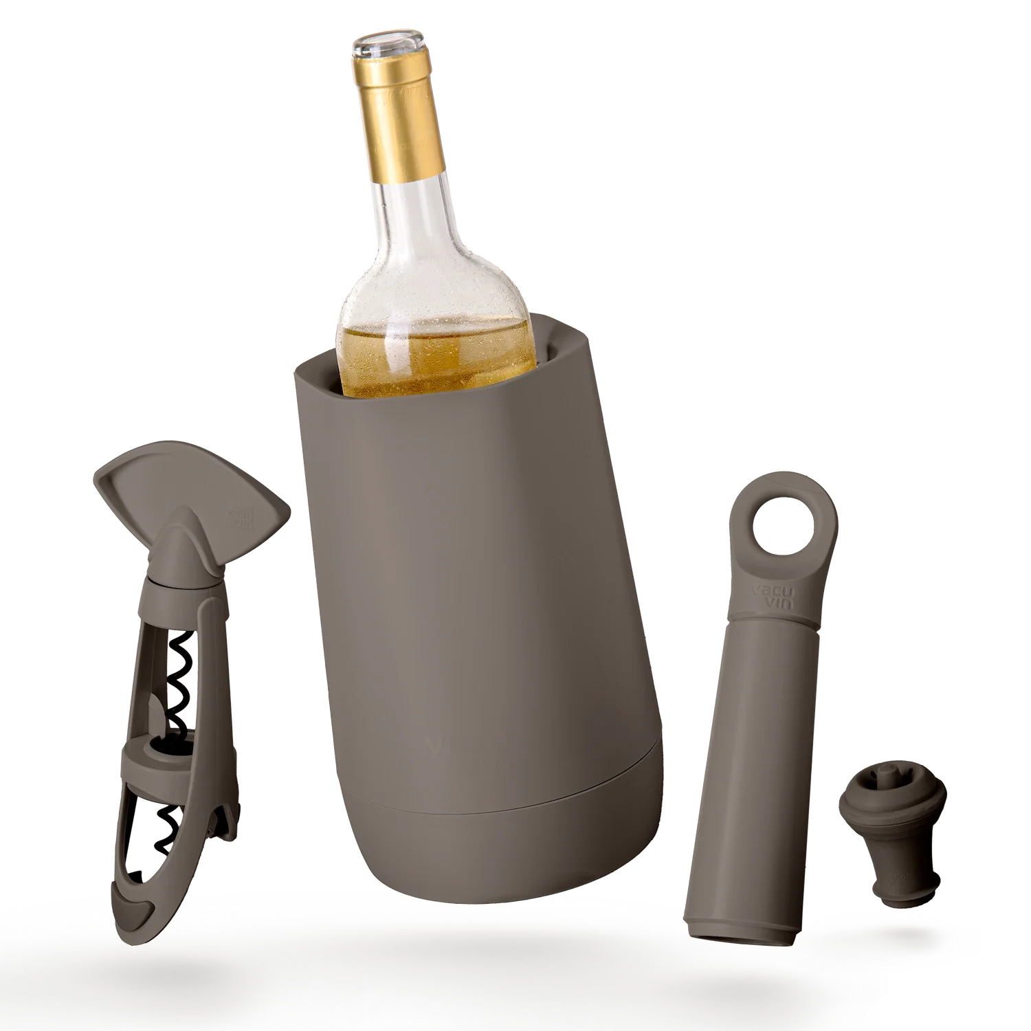 Vacu Vin Wine Set Host Graphite
