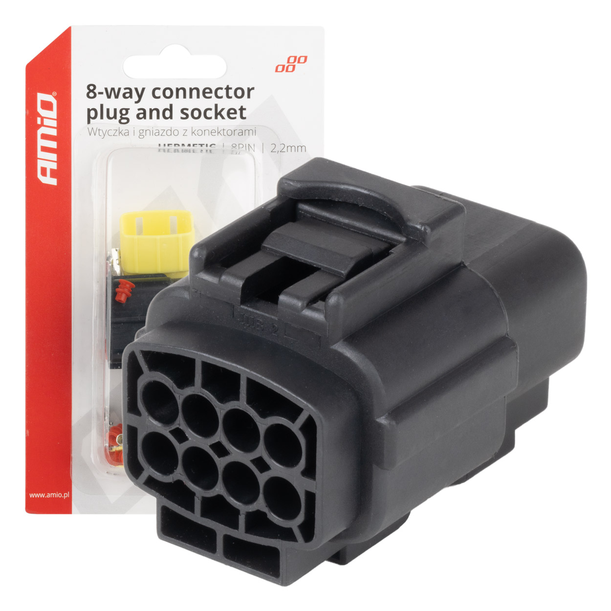 04350 Set Mufa sii conector 8 PIN 2.2mm