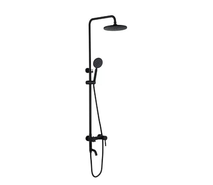 Coloană de duș WEZER EKO16А-01BLACK Ø35 (negru)