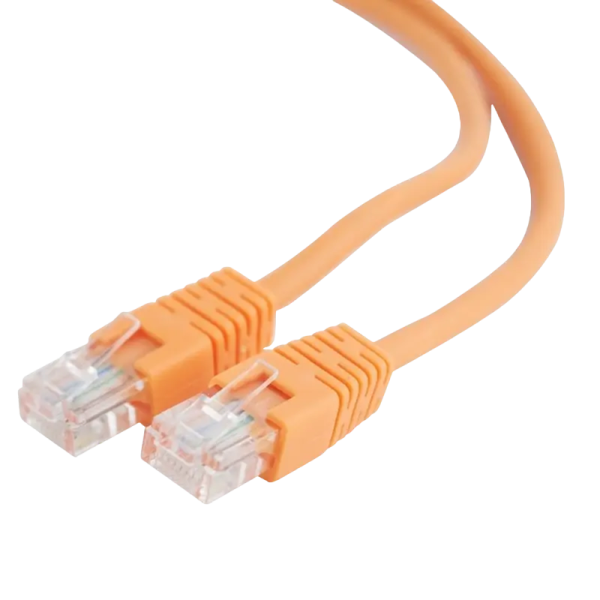 Patch cord Cablexpert PP12-1M/O, CAT5e UTP, 1m, Portocaliu