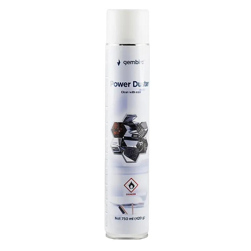 Spray de curățare cu aer comprimat Gembird CK-CAD-FL750-01, Universal