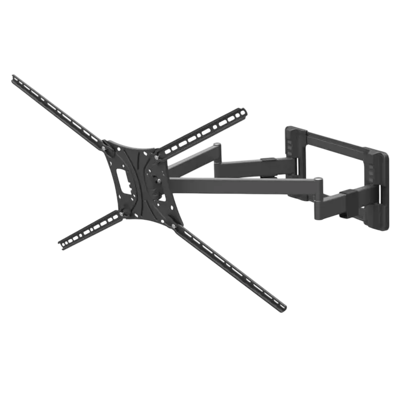 Wall Mount Barkan ''BM564L'' Black 55"-100" Full Motion Gaint TVt, max.70kg, VESA mm: up to 800x600m