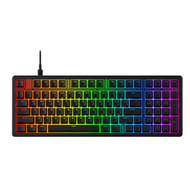 Tastatură HyperX Origins 2 1800, Cu fir, Negru