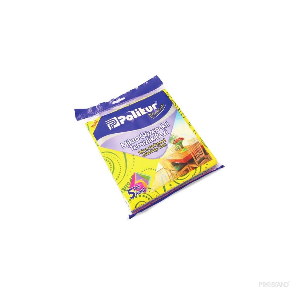 Polikur Premium Laveta microperforata p/u curatare 5 buc. 38сm*40сm 3121  1/24