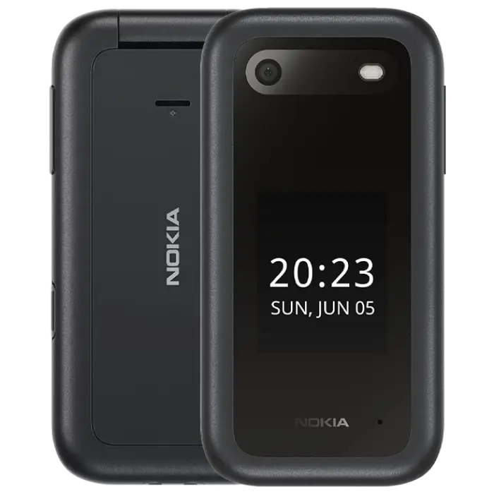 Telefon mobil Nokia 2660 Flip 4G, Negru