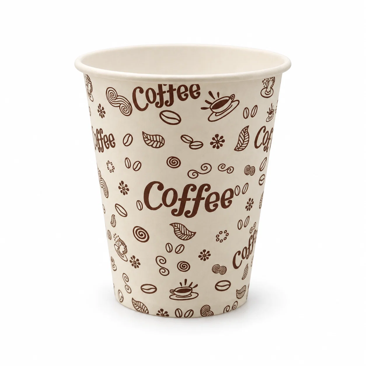 Pahar din hirtie 280ml COFFEE eco d80 (50 buc)