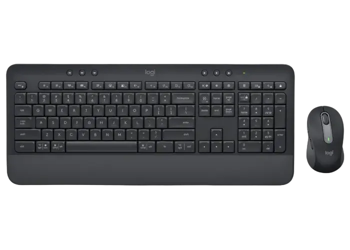 Set Tastatură + Mouse Logitech MK650, Fără fir, Grafit