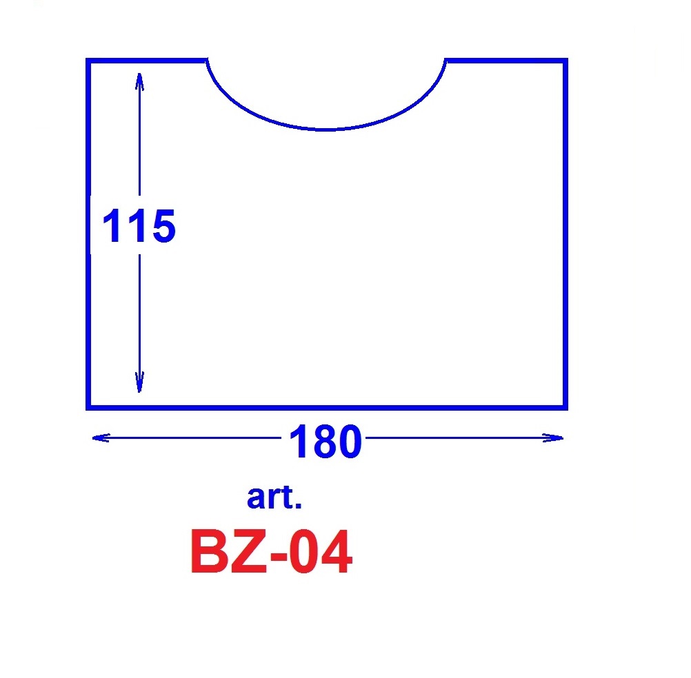 BZ-04 Buzunar transparent 115*180 mm