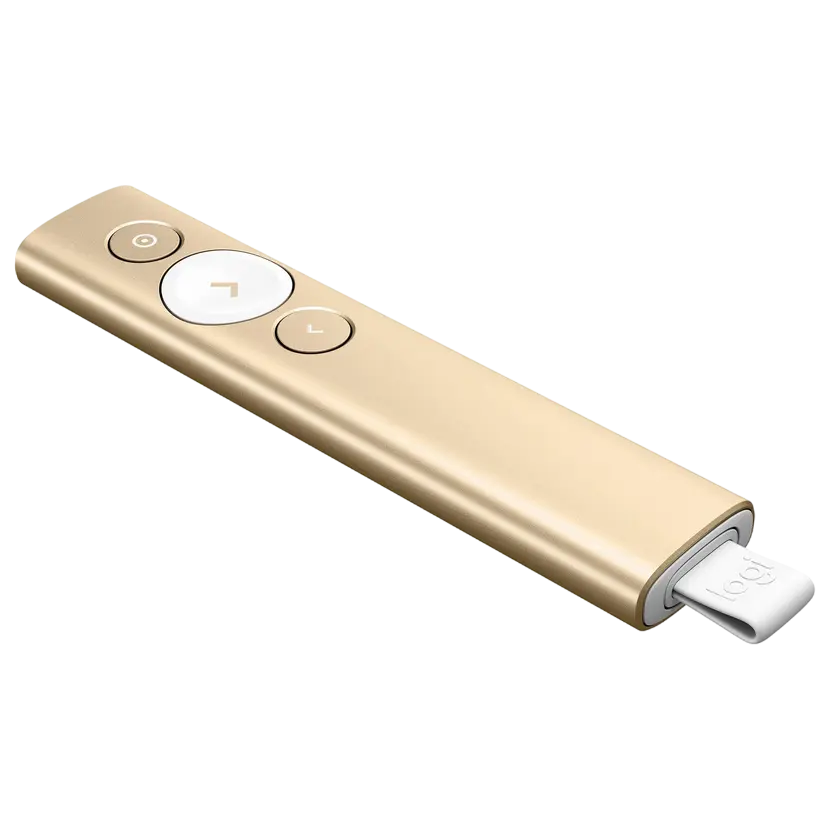 Prezentator Logitech Spotlight, Auriu