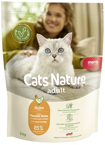 MERA Hrană uscată pisici Cats Nature Adult Chicken 2kg/24842