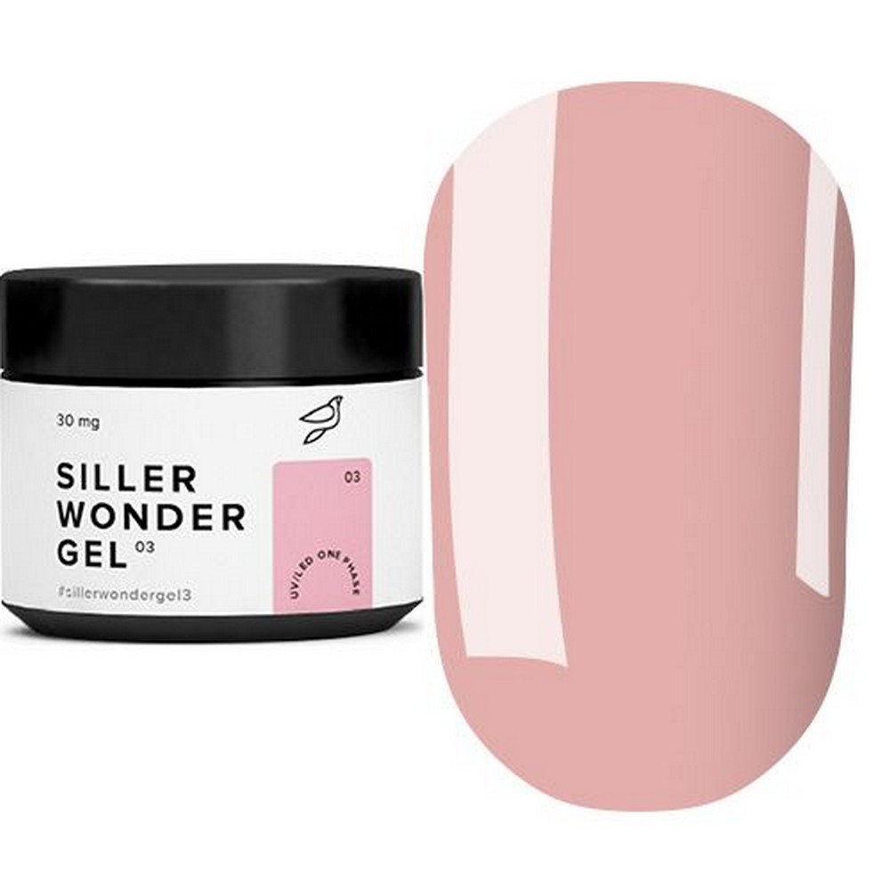 Gel Siller WONDER Gel One Phase UV/LED nr.003, 30 ml
