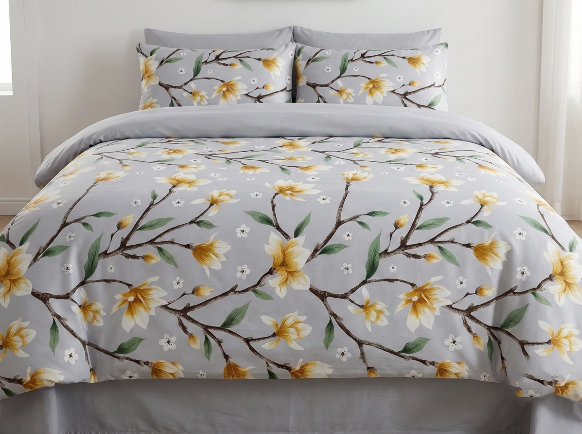 Set familie cu cearșaf elastic 180x200 NR021