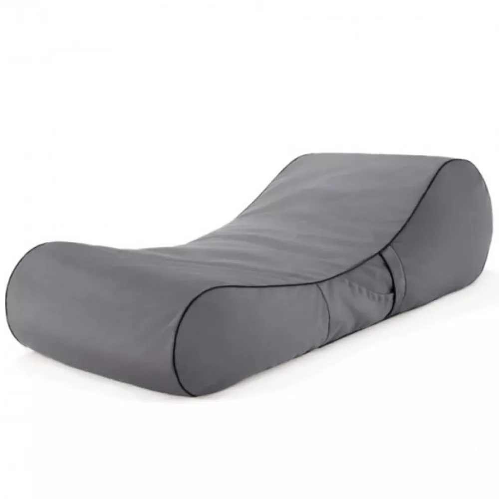 Şezlong fără carcasă din Oxford 600D, culoare sură