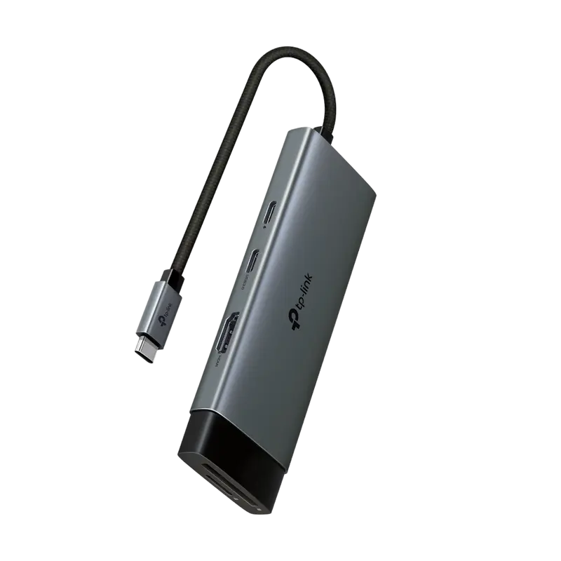 Adaptor Hub TP-LINK UH7020C, Argintiu