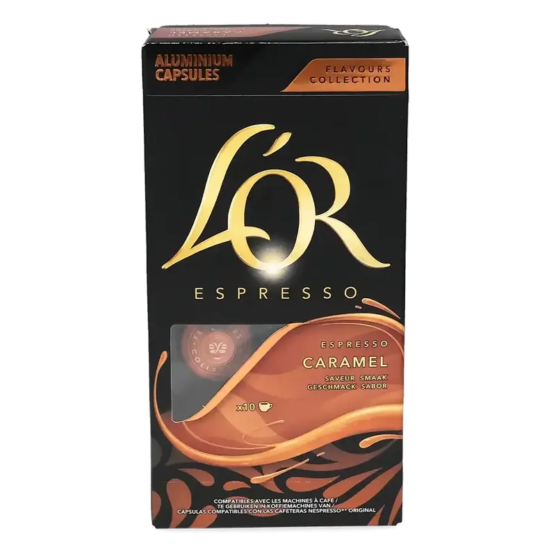 Cafea L'OR Espresso Caramel, 10 buc
