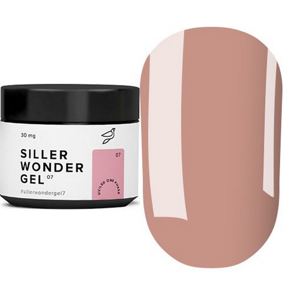 Gel Siller WONDER Gel One Phase UV/LED nr.007, 30 ml
