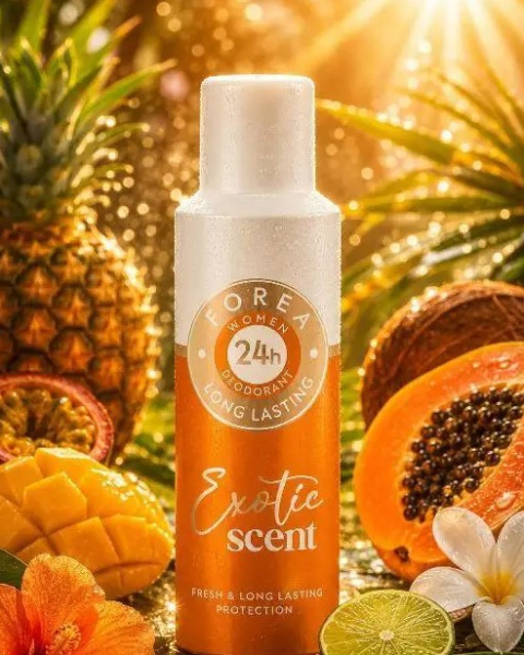 Deodorant spray pentru femei FOREA Exotic Scent 24h