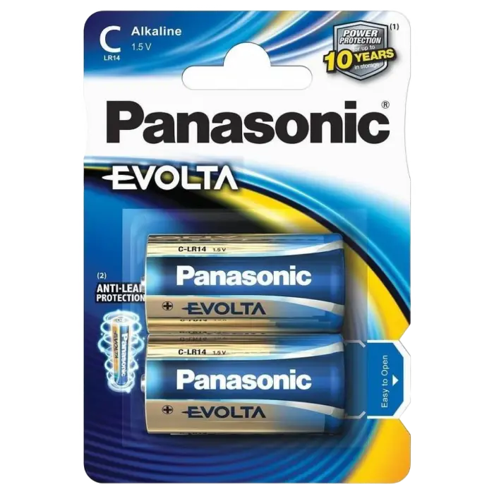 Baterii Panasonic LR14EGE, C, 2buc.