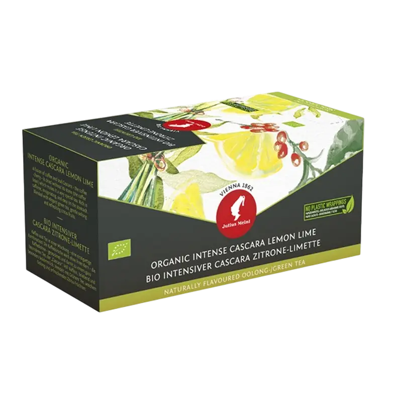 Pliculețe de ceai Julius Meinl Cascara Lemon