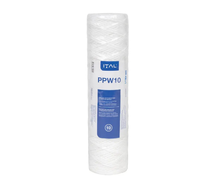 Cartuș din fir PP 10″ ITAL – 10 microni (PPW10IT)