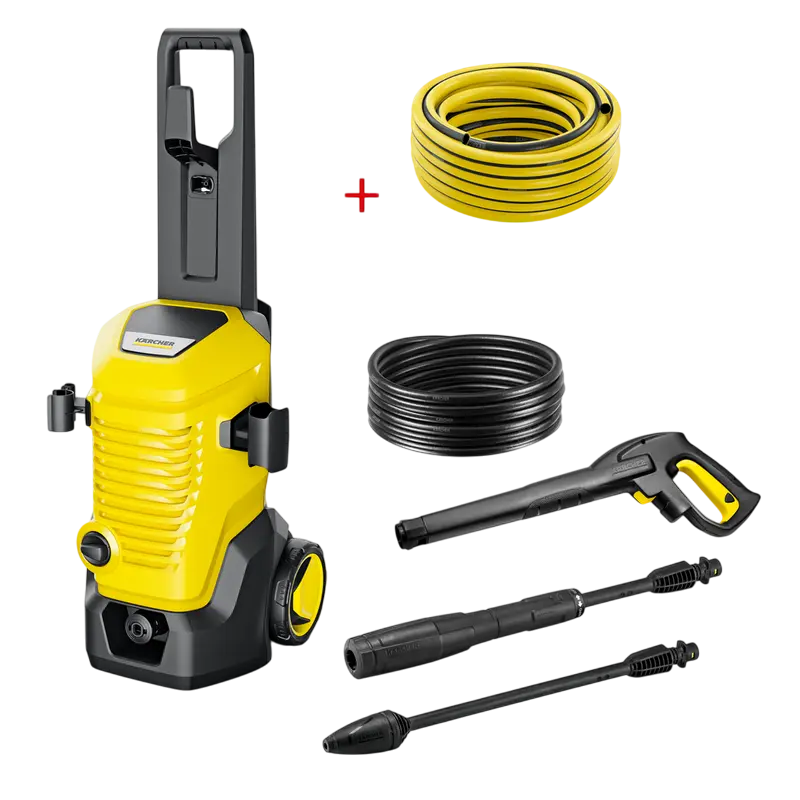 Mini-mașină de spălat cu presiune Karcher K 5 WCM + Furtun PrimoFlex 1/2"
