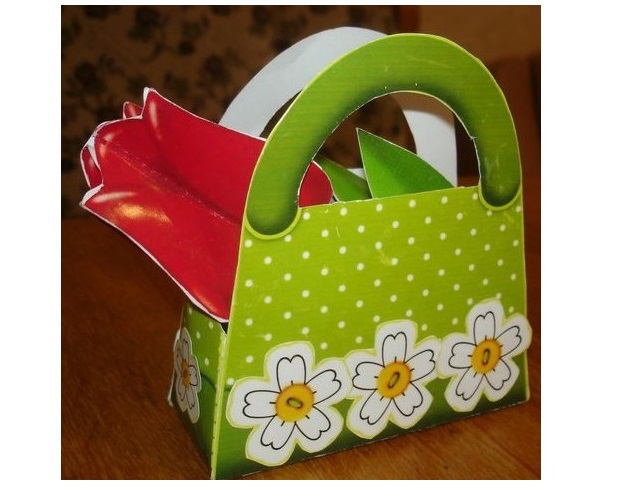 Gentuţă cu floare - set din 2 piese art.AP-37