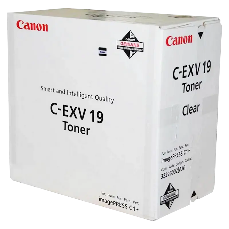 Toner Canon C-EXV19, Transparent