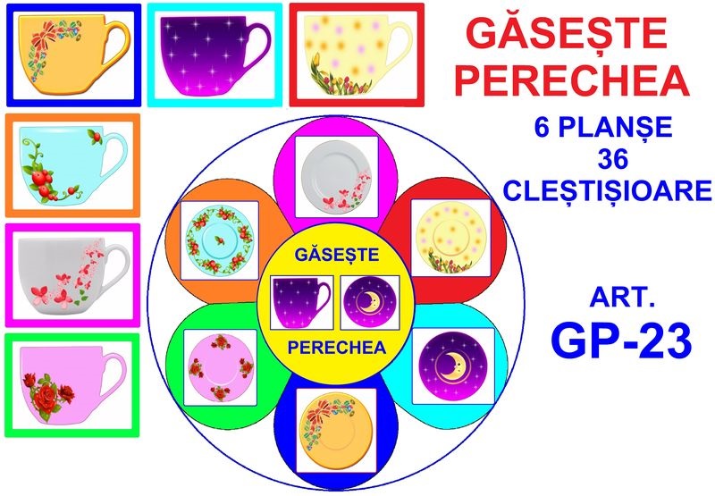 GP-23 Joc cu cleşte Găseşte perechea