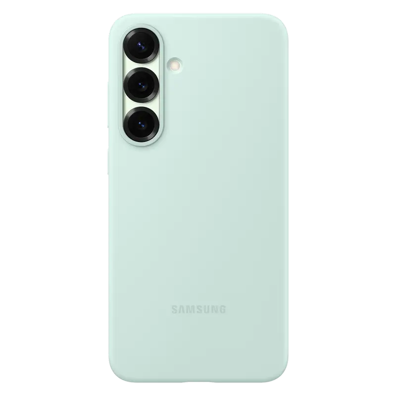 Husă Samsung Silicone Cover pentru Galaxy S25+, Mentă