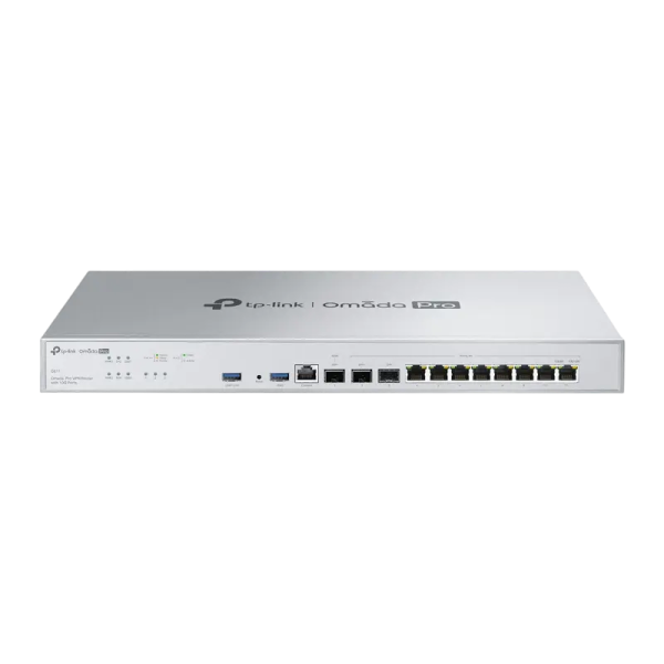 Gigabit Omada Pro VPN Router TP-LINK "G611 ", 2x10GE SFP+, 1x1GE SFP WAN/LAN, 8x1GE RJ45 WAN/LAN, 2x