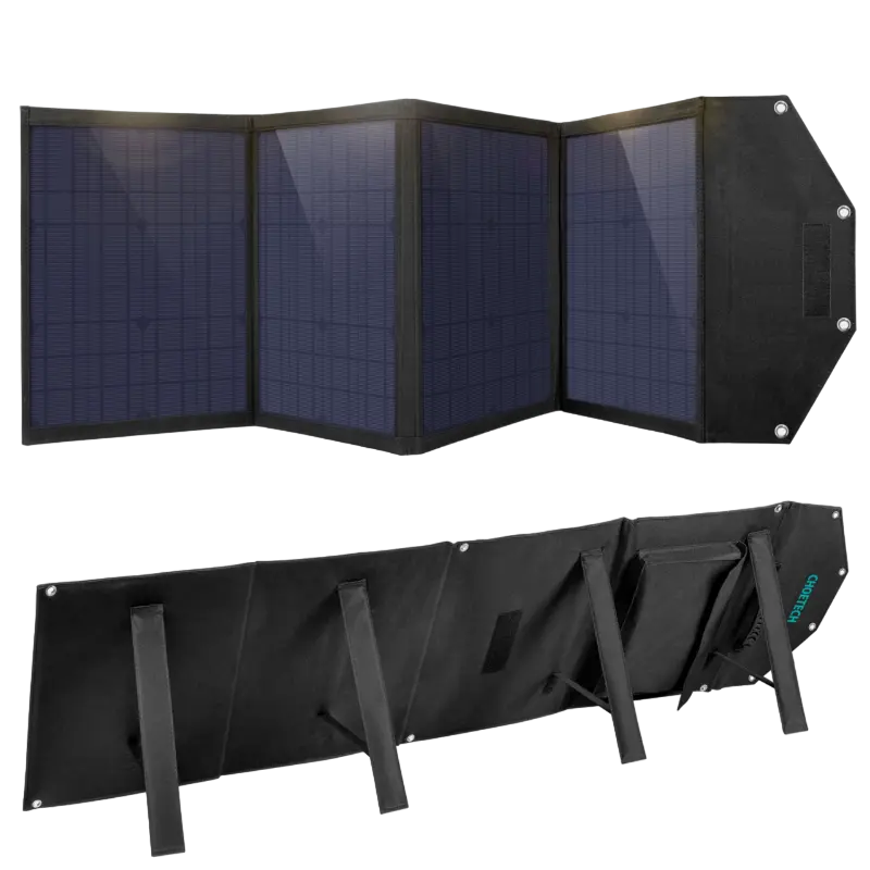 Încărcător solar Choetech SC009, Negru