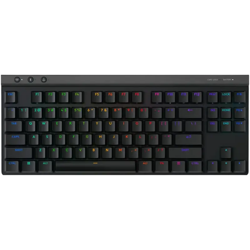 Tastatură Logitech G515 Lightspeed TKL, Fără fir, Negru