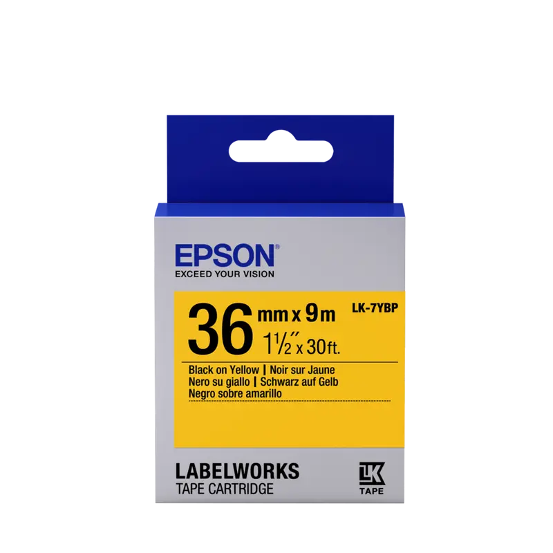 Epson LK7YBP, 36 mm x 9 m