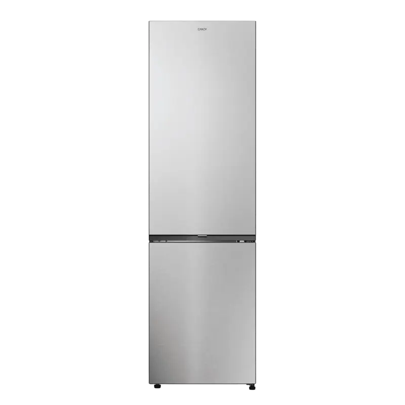 Frigider Candy ECN2CQTEX206, Oțel inoxidabil