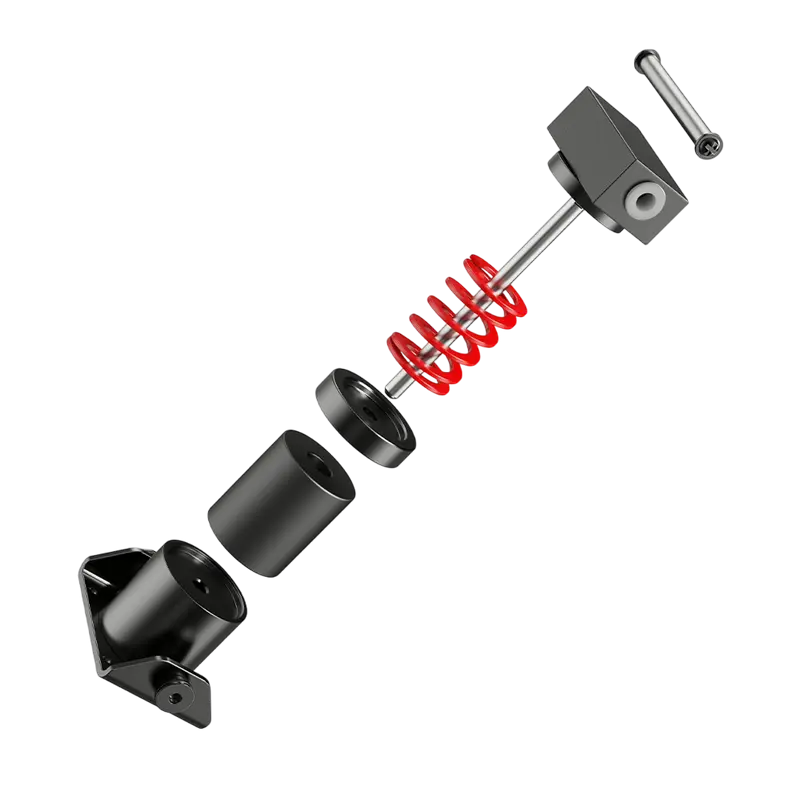 Kit sistem de franare MOZA Performance, Negru