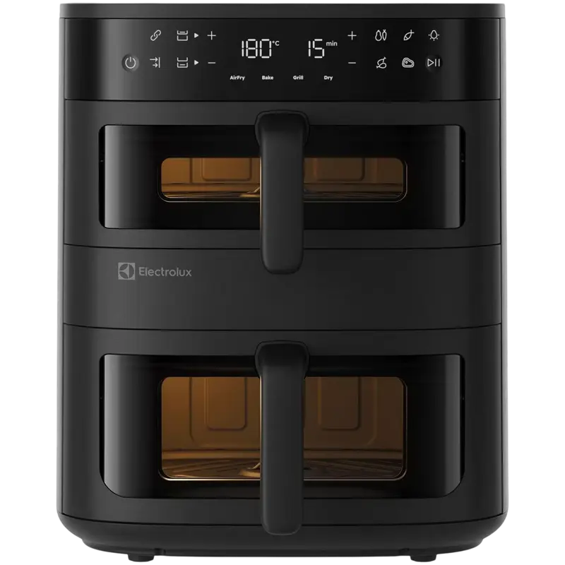 Friteuză cu aer cald Electrolux EAFD11B, Negru