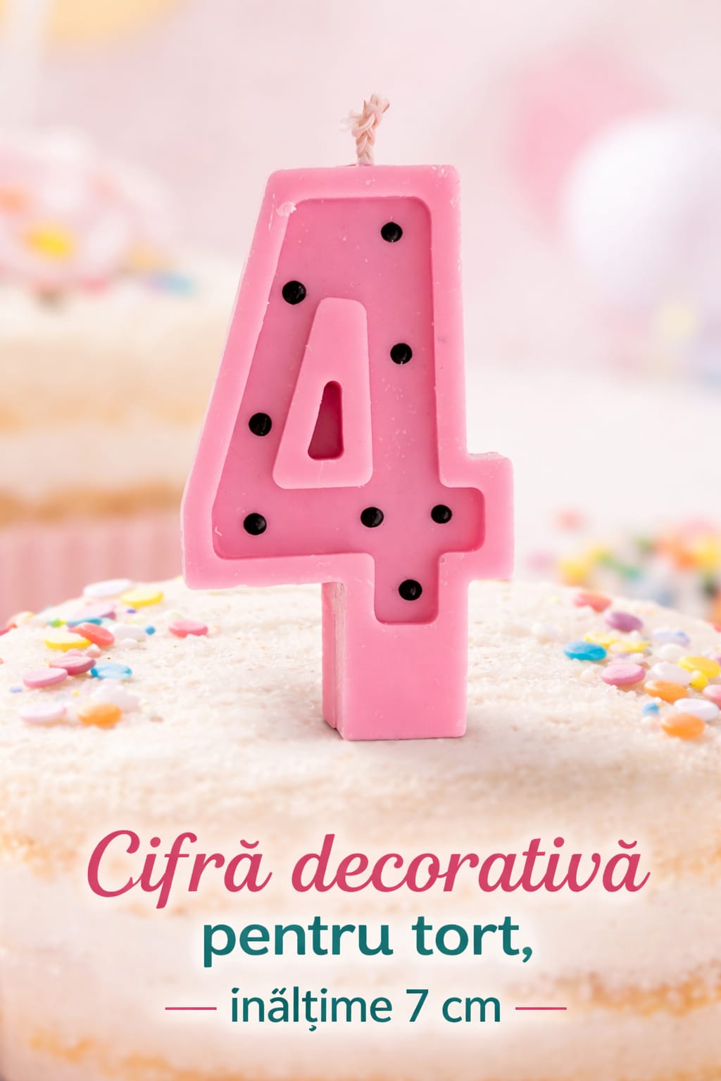Lumanare -cifra pentru zile de nastere