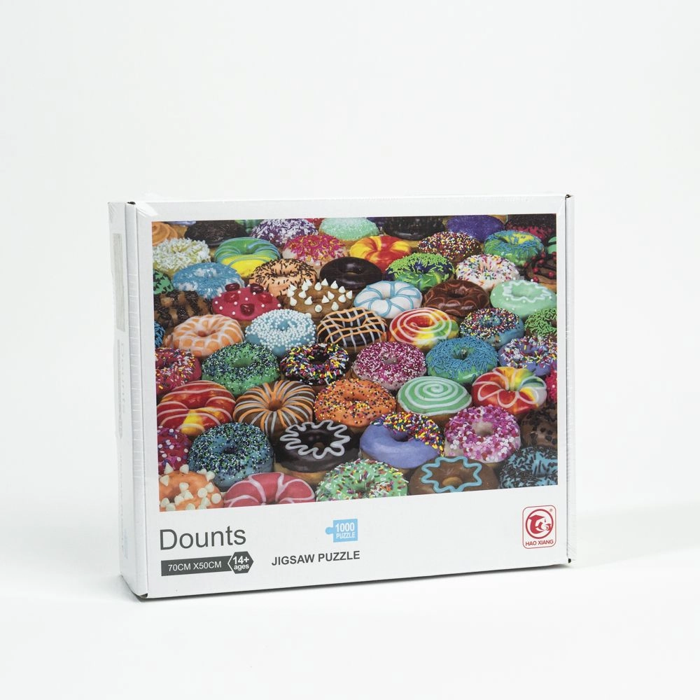 Puzzle Donuts 1000 piese 70 pe 50 cm 88506F