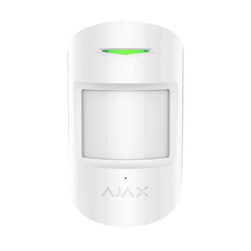 detector de miscare și spargere sticlă Ajax CombiProtect, Alb