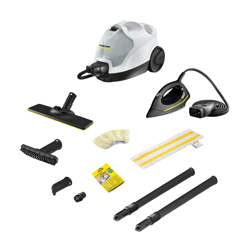 Aparat de curățat cu abur Karcher SC 4 EasyFix Iron 1.512-631.0, Alb