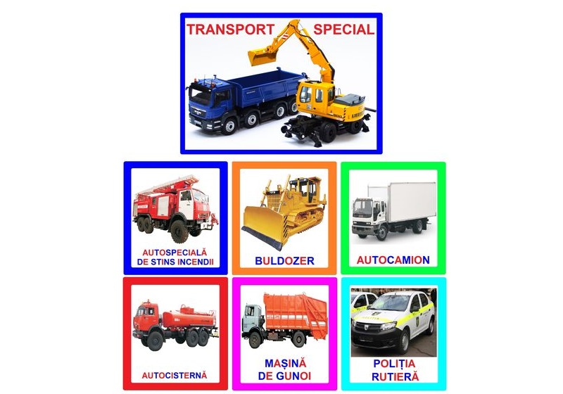 T-2 Joc cu cleşte Sortăm Mijloacele de Transport