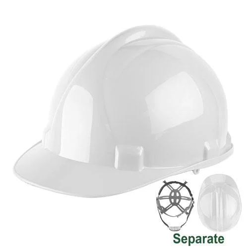 Cască de protecție dură pentru șantier, Albă Jadever JDSH1303