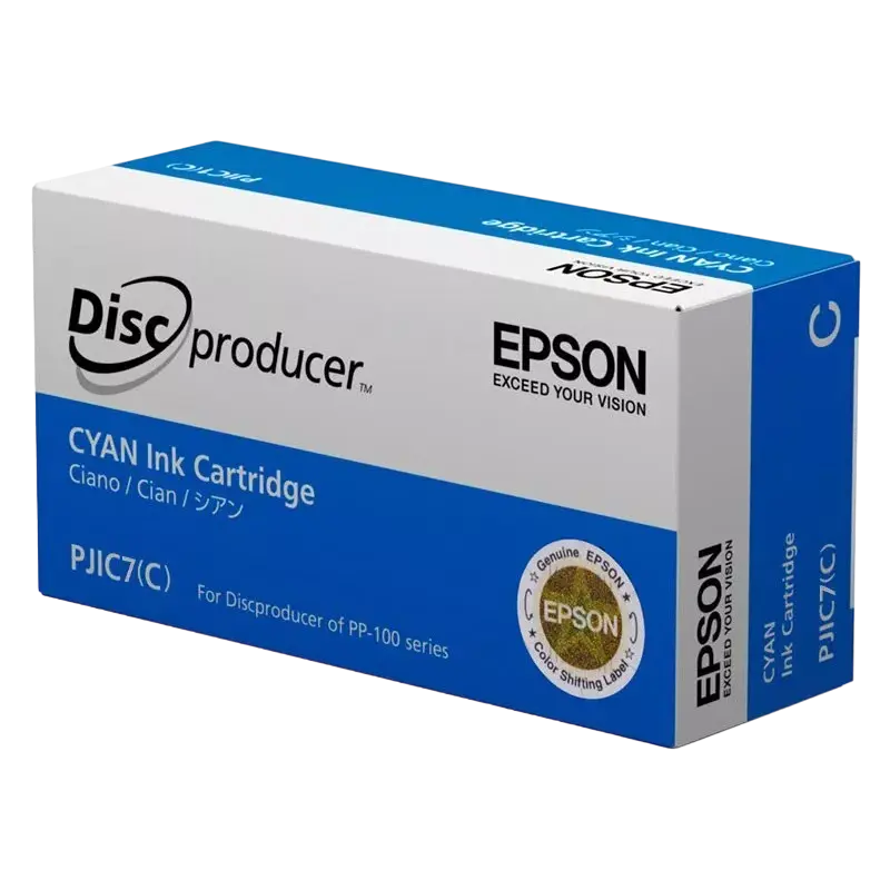 Cartuș de cerneală Epson PJIC7, 31ml, Cyan